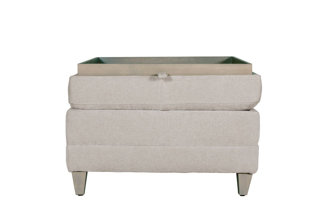 Tate Storage Ottoman Natural
