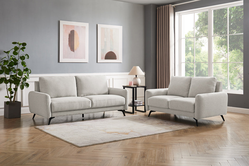 Barnaby Fixed 2 Seater Grey