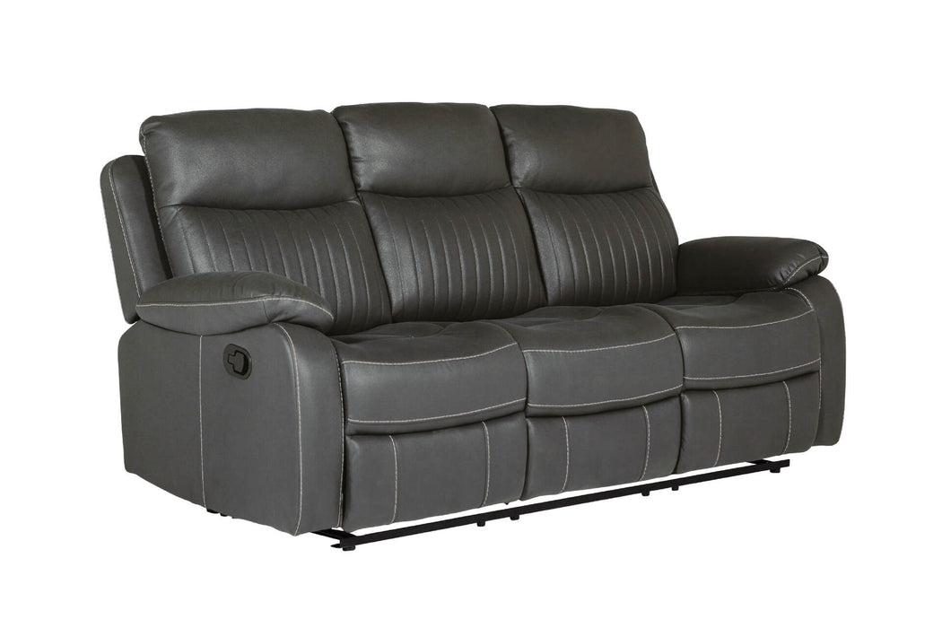 Barkley 3 Seater Manual Recliner - Dark Grey Match