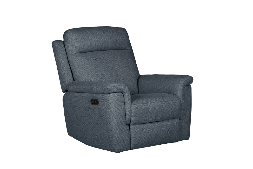 Bowie 1 Seater Electric Recliner Azul