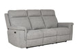 Bowie 3 Seater Electric Recliner Grey