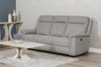Bowie 3 Seater Electric Recliner Grey