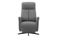 Riya Electric Reclining Accent Chair Charcoal
