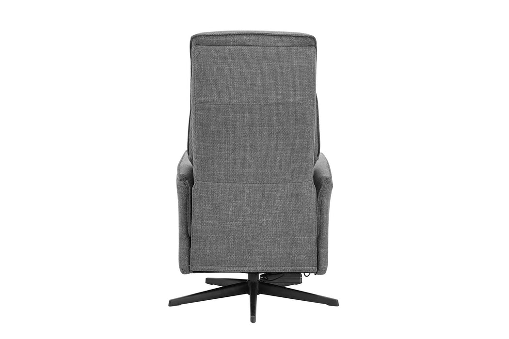 Riya Electric Reclining Accent Chair Charcoal