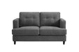 Juniper Fixed 2 Seater Grey