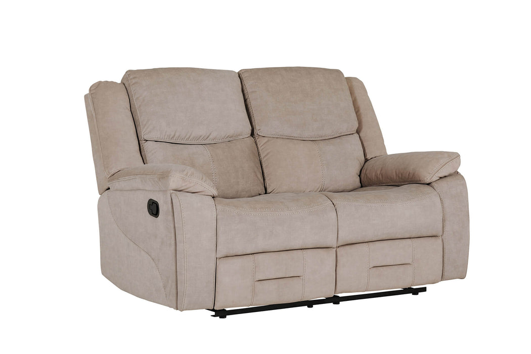 Klayton 2 Seater Manual Recliner Khaki