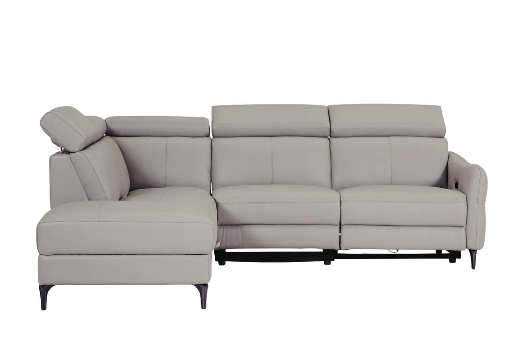 Nico Corner Group Electric Recliner LHF Stone