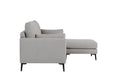 Raven Corner Sofa Greige Crib 5