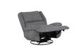 Freddy Electric Reclining Swivel Glider Chair Grey