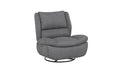 Freddy Electric Reclining Swivel Glider Chair Grey