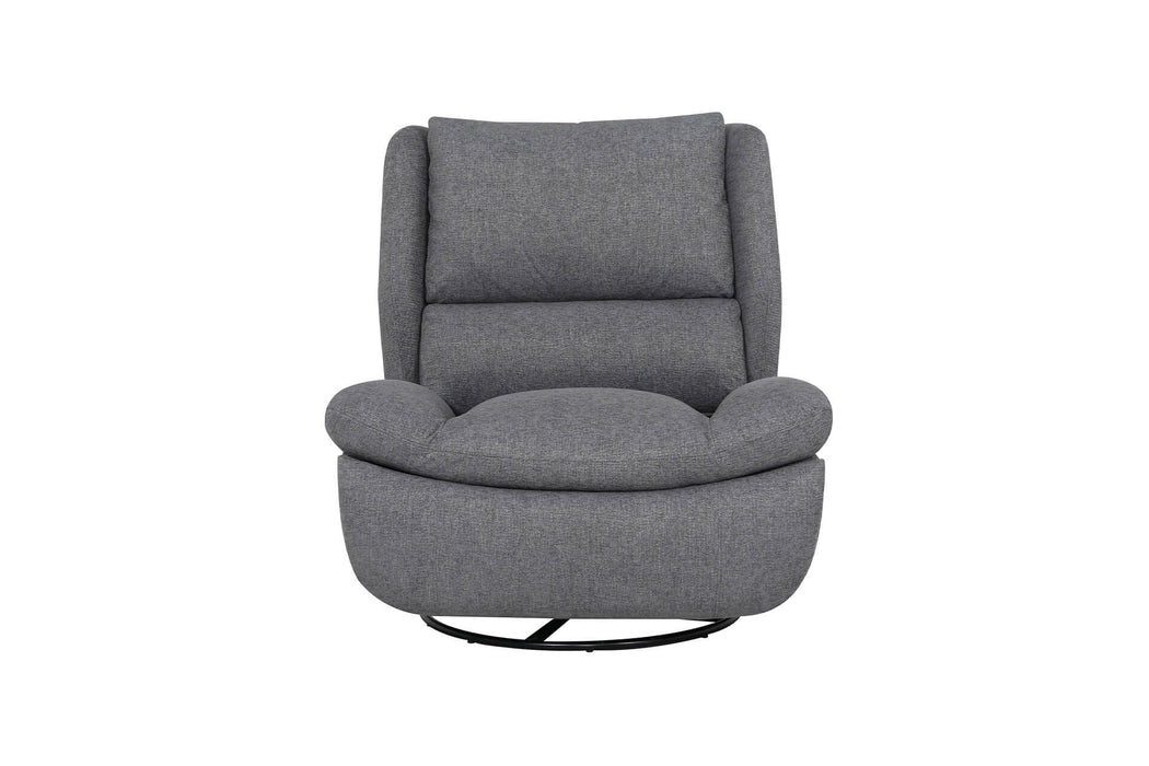 Freddy Electric Reclining Swivel Glider Chair Grey