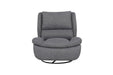 Freddy Electric Reclining Swivel Glider Chair Grey