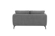 Vera 2 Seater Sofa Grey Crib 5
