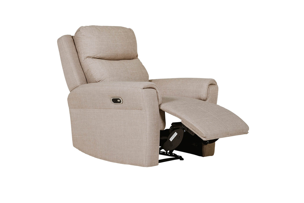 Russo 1 Seater Electric Recliner Stone