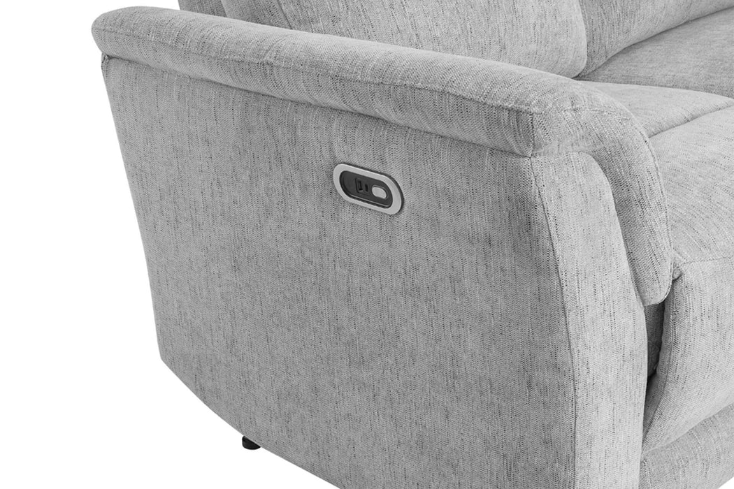 Maude 2 Seater Electric Recliner Grey