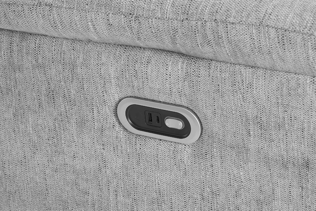 Maude 2 Seater Electric Recliner Grey
