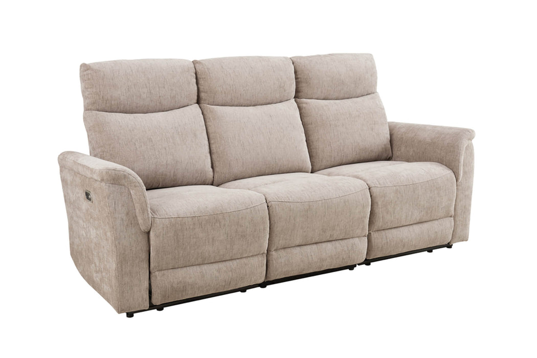 Maude 3 Seater Electric Recliner Mocha