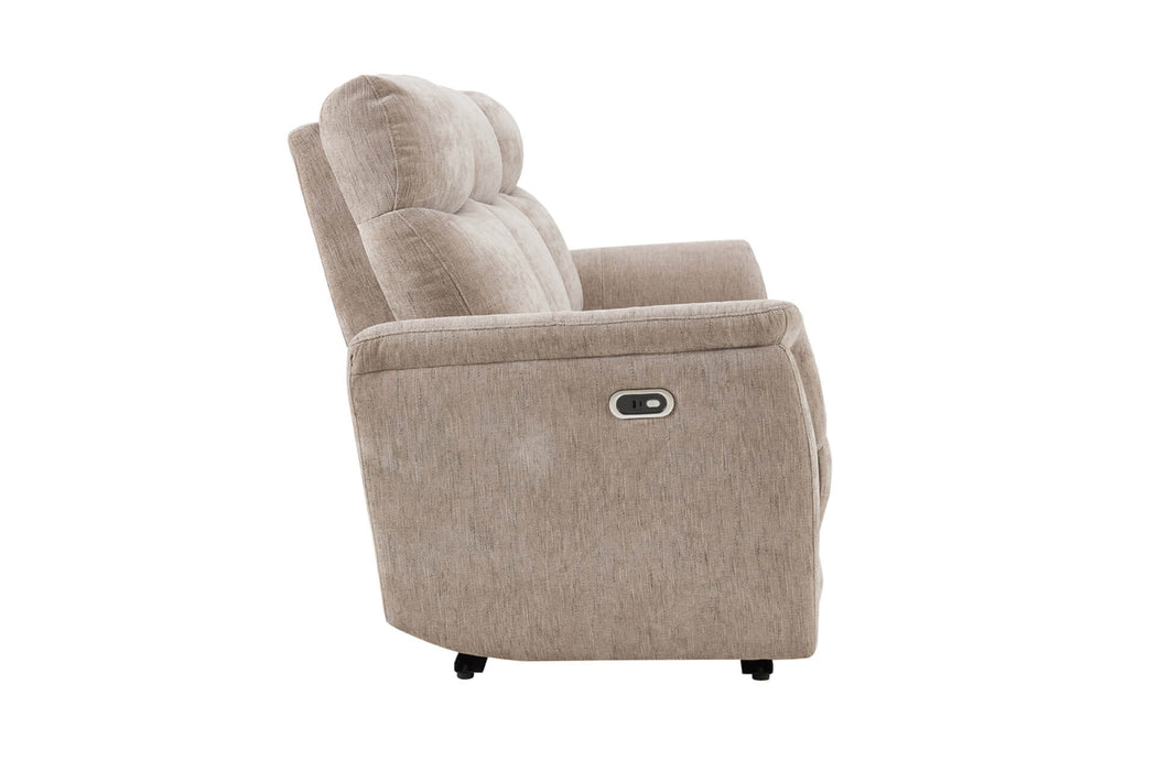 Maude 3 Seater Electric Recliner Mocha