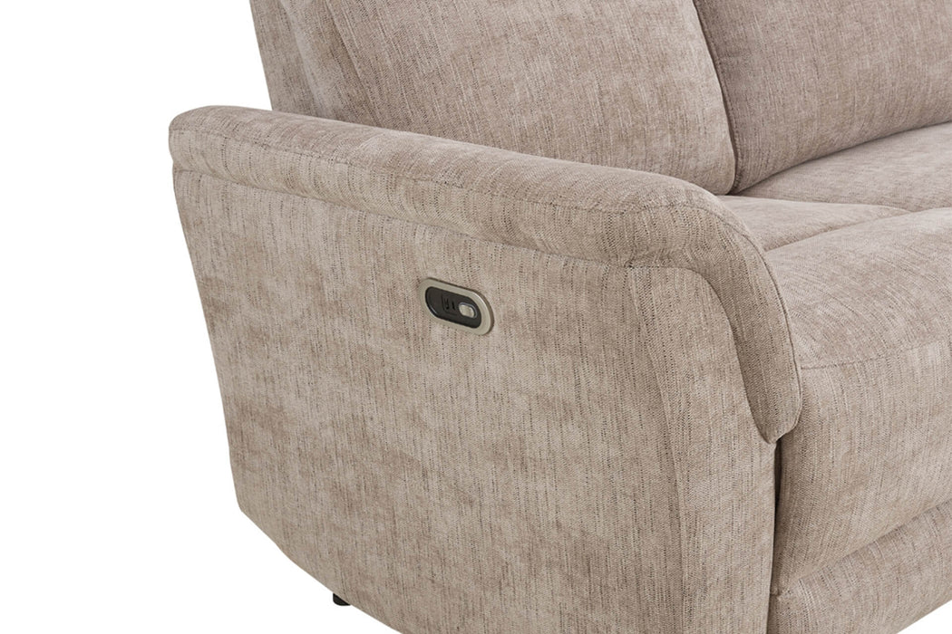 Maude 3 Seater Electric Recliner Mocha