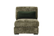 Humphrey Armless Sectional Green