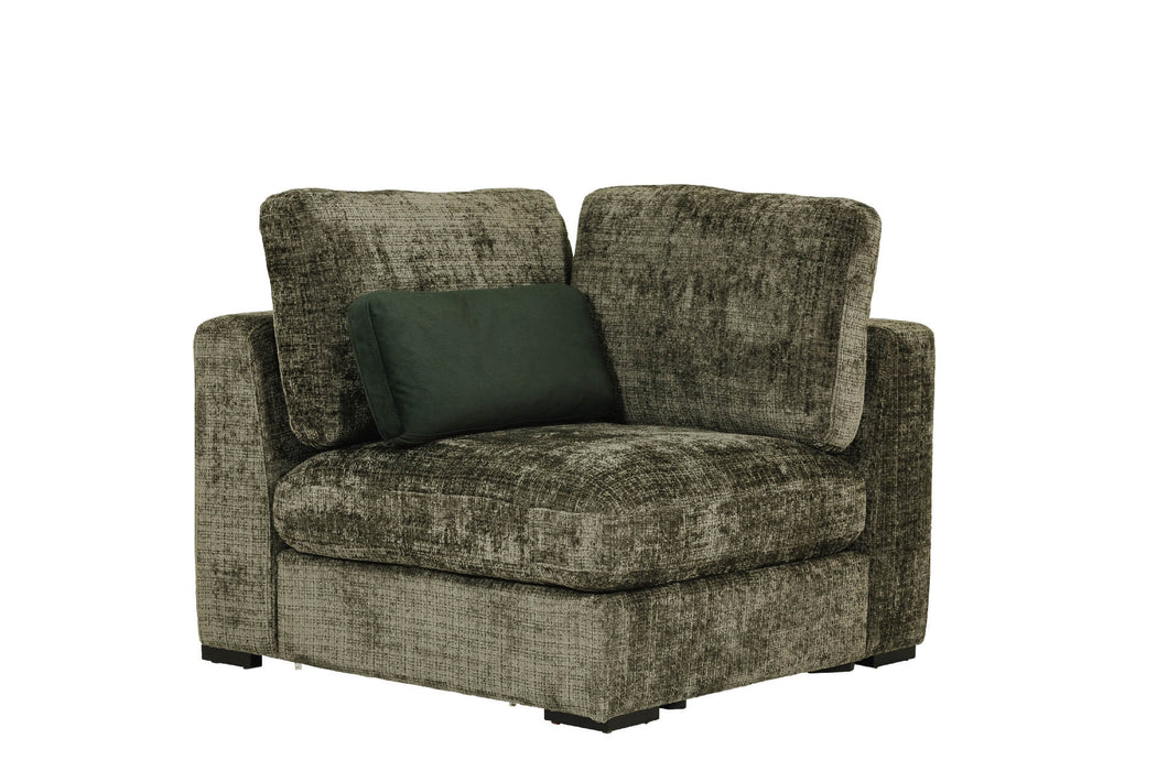 Humphrey Corner Arm Sectional Green