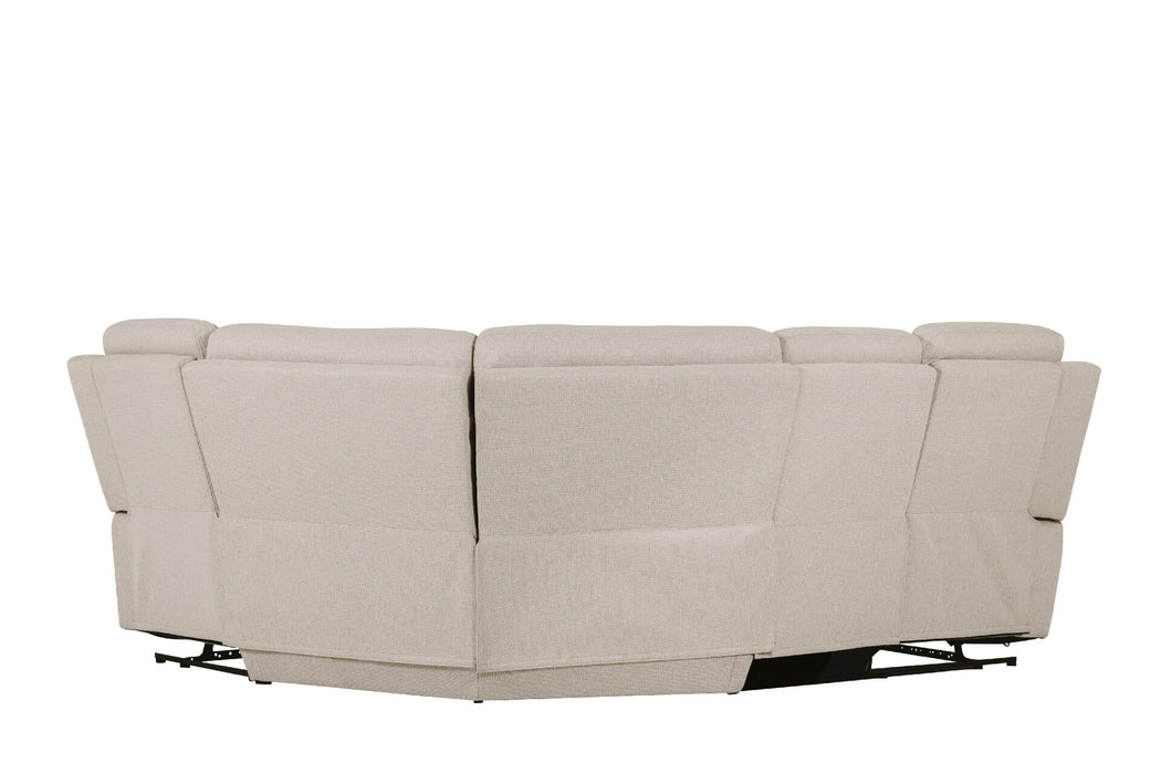 Bowie Corner Group Manual Recliner (4pcs) Beige