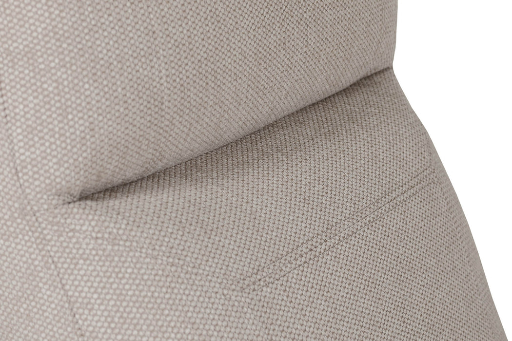 Bowie Armless Sectional Beige