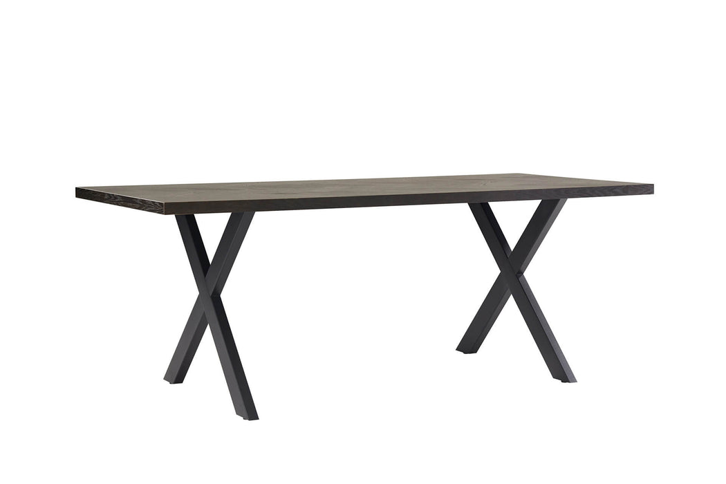 Nate Dining Table 1800 Smoked Oak