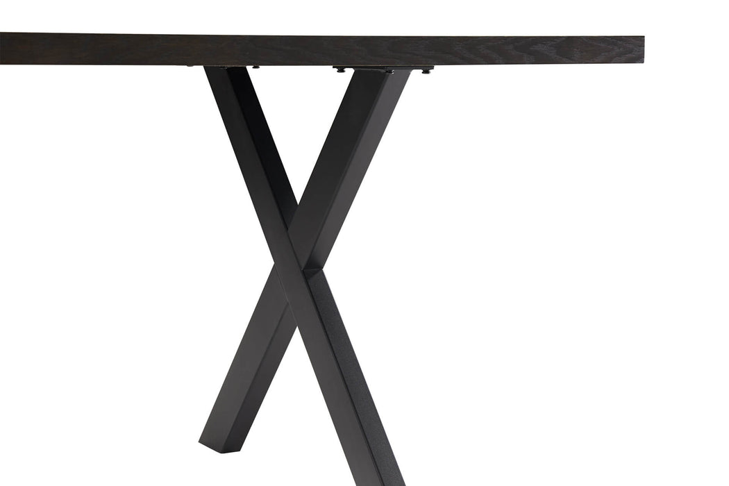 Nate Dining Table 1800 Smoked Oak