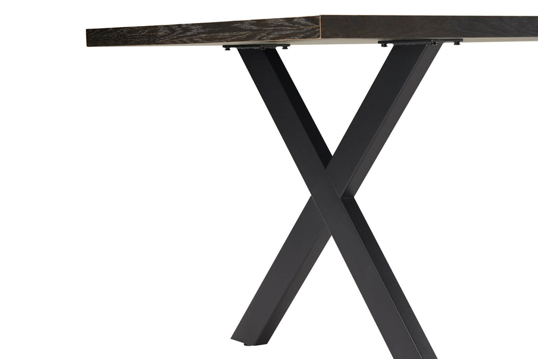 Nate Dining Table 1800 Smoked Oak