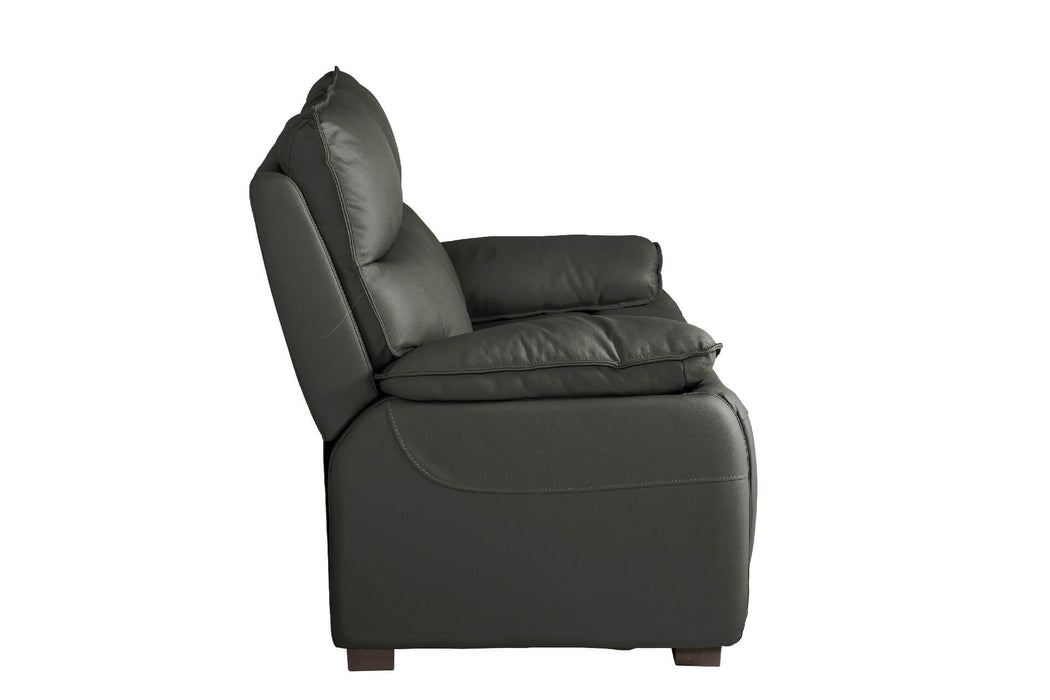 Lugo 2 Seater Fixed Dark Grey