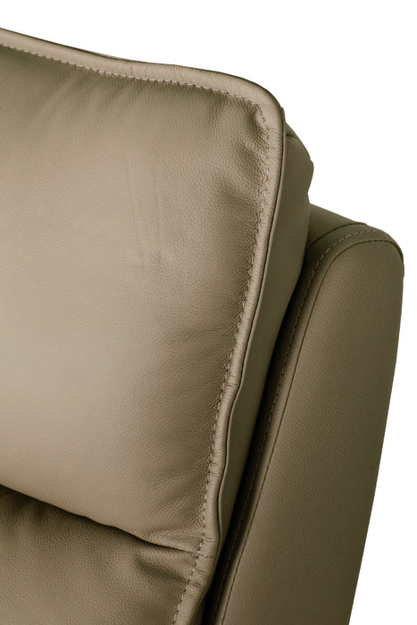 Lugo 3 Seater Fixed Latte