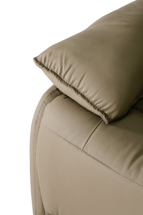 Lugo 3 Seater Fixed Latte