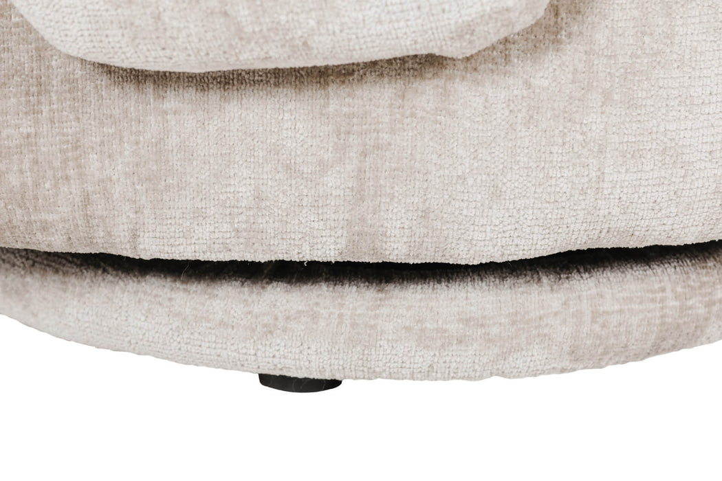 Koa Swivel Accent Chair Mink