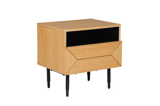 Nate Bedside Table Natural Oak