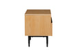 Nate Bedside Table Natural Oak