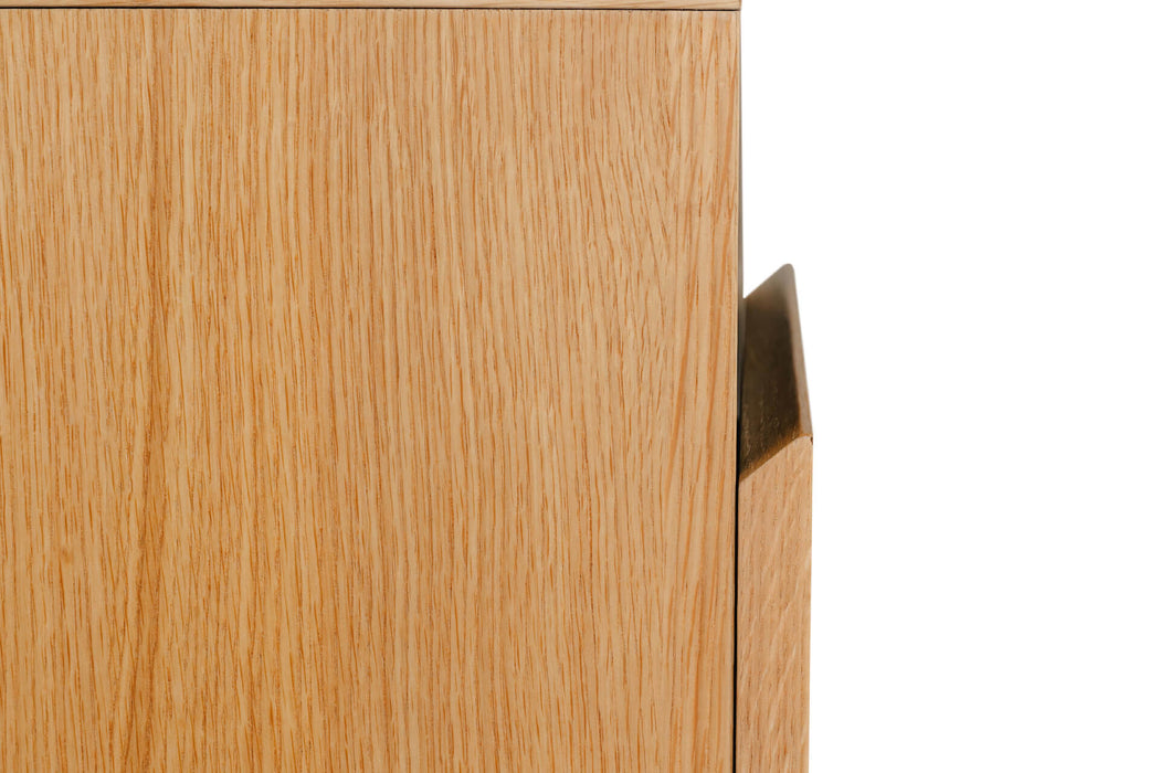 Nate Bedside Table Natural Oak