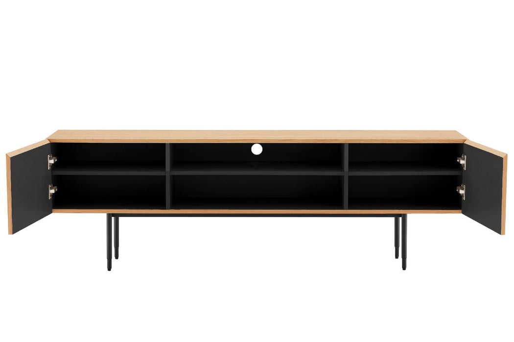 Nate TV Unit 1500 Natural Oak