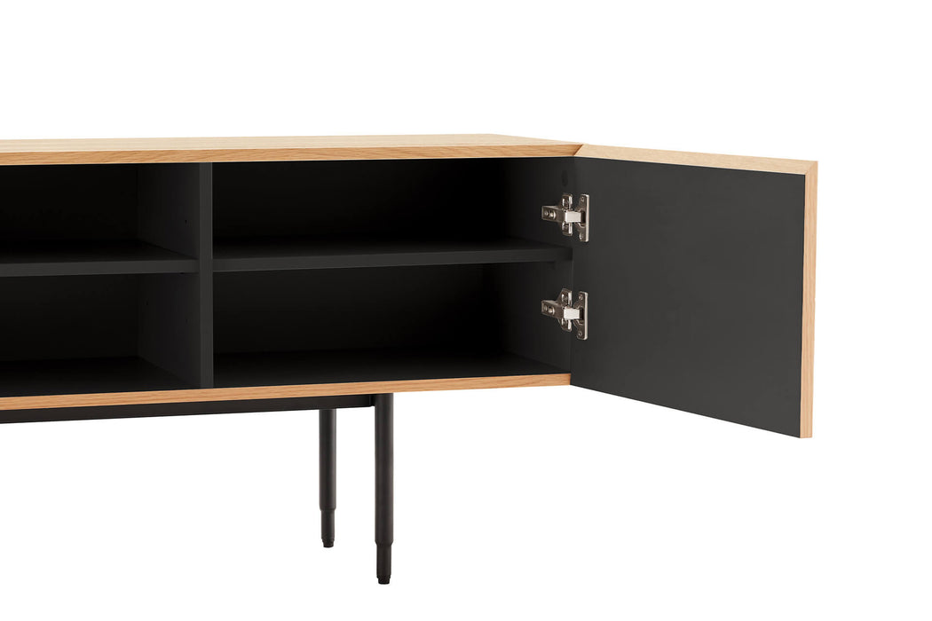 Nate TV Unit 1500 Natural Oak