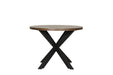 Nate Dining Table Round 1000 Smoked Oak