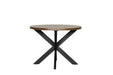 Nate Dining Table Round 1000 Smoked Oak