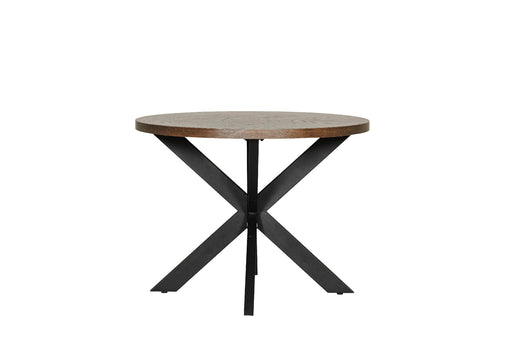 Nate Dining Table Round 1000 Smoked Oak