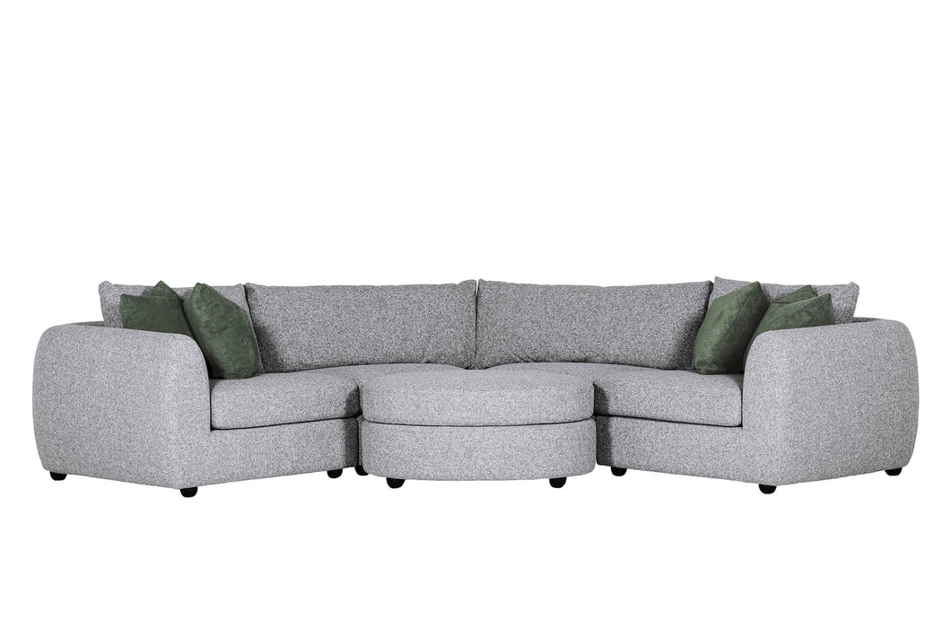 Spencer Arm Sectional LHF Grey