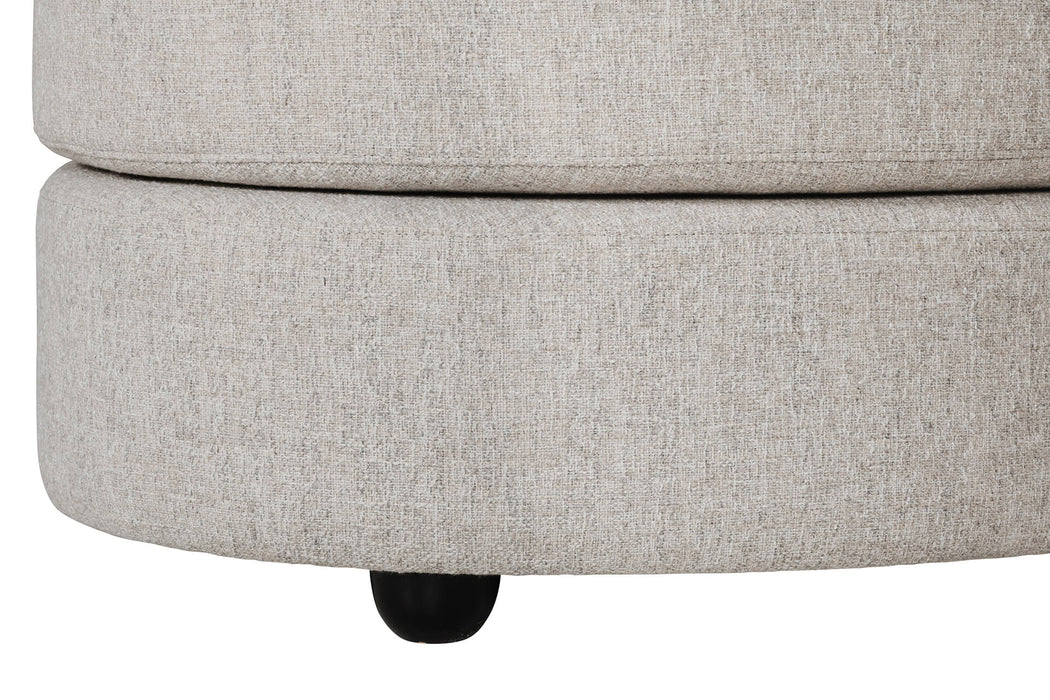 Spencer Ottoman Natural