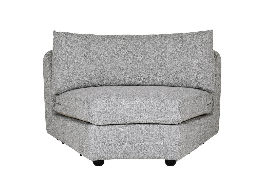Spencer Curved Wedge Grey