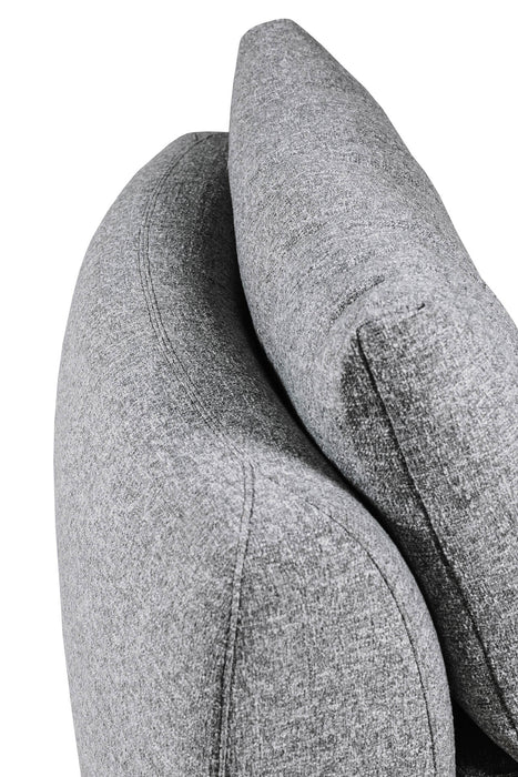 Spencer Curved Wedge Grey