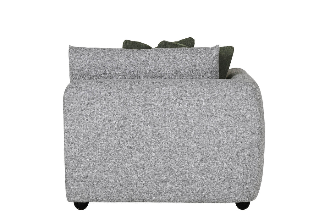 Spencer Arm Sectional LHF Grey