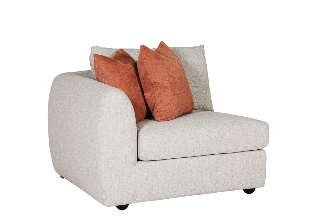 Spencer Arm Sectional LHF Grey