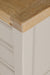 Doune 3 Drawer Bedside Table Taupe
