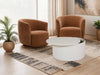 Bodhi Swivel Accent Chair Umber